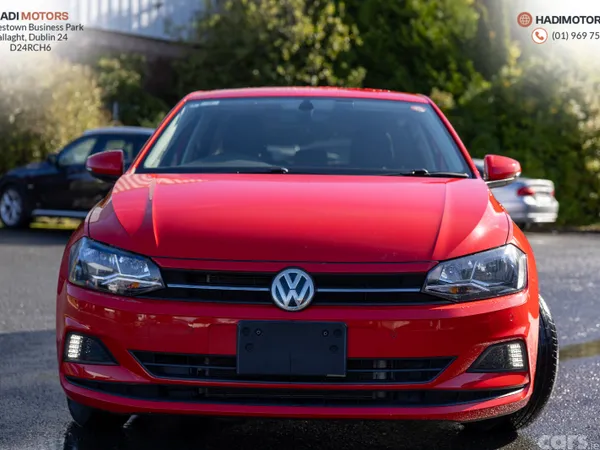 Volkswagen Polo Hatchback, Petrol, 2018, Red
