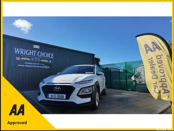 Hyundai KONA MPV, Petrol, 2021, White