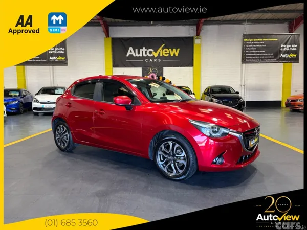 Mazda Demio Hatchback, Diesel, 2016, Red