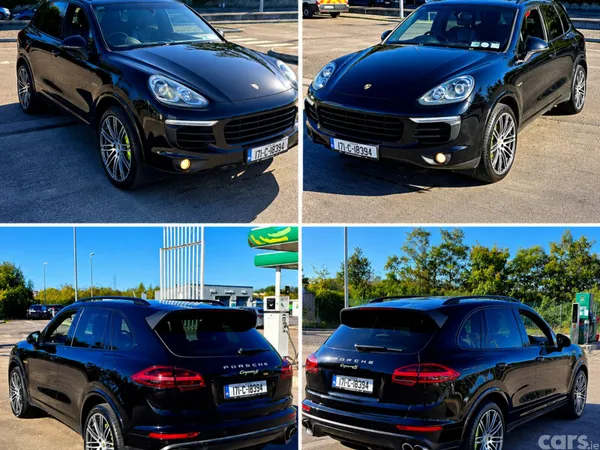 Porsche Cayenne SUV, Petrol Plug-in Hybrid, 2017, Black