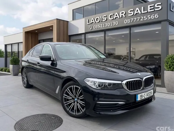 BMW 5-Series Saloon, Petrol Plug-in Hybrid, 2019, Black
