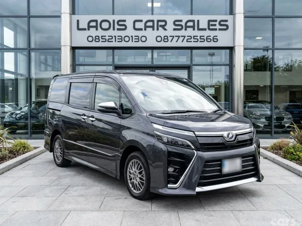 Toyota Voxy MPV, Petrol Hybrid, 2021, Black