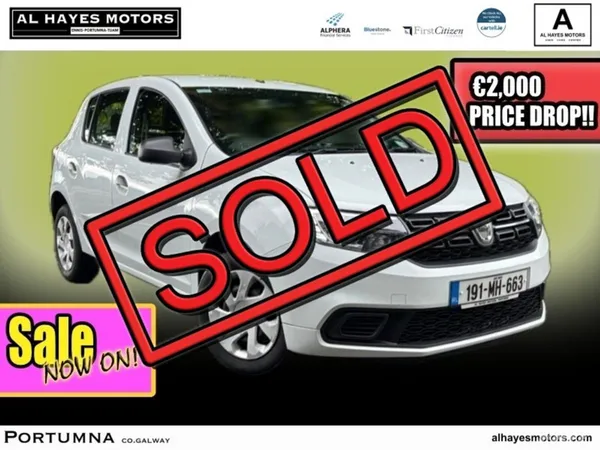 Dacia Sandero Hatchback, Petrol, 2019, White