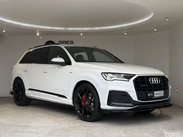 Audi Q7 SUV, Diesel Hybrid, 2021, White