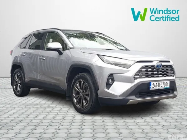 Toyota RAV4 SUV, Petrol Hybrid, 2024, Silver