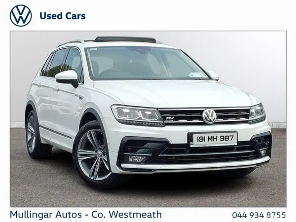 Volkswagen Tiguan SUV, Diesel, 2019, White