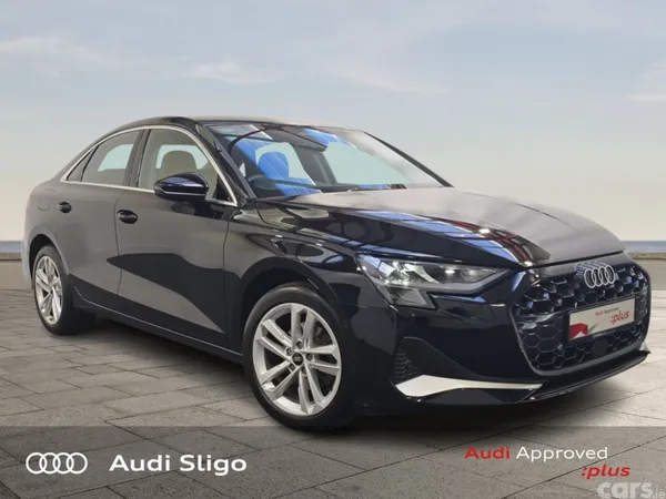 Audi A3 Saloon, Petrol, 2026, Black
