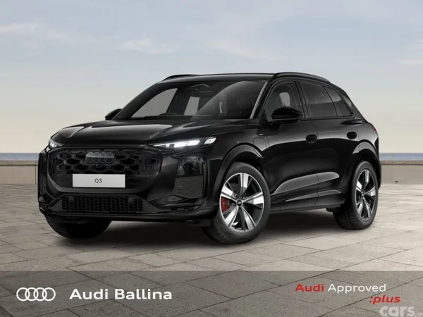 Audi Q3 SUV, Petrol Plug-in Hybrid, 2027, Black