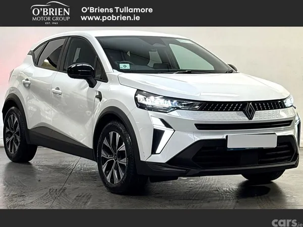 Renault Captur Hatchback, Petrol Hybrid, 2026, White