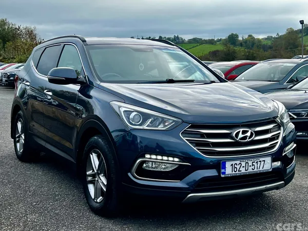 Hyundai Santa Fe SUV, Diesel, 2016, Blue