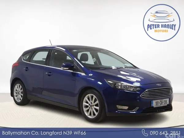 Ford Focus Hatchback, Diesel, 2018, Blue