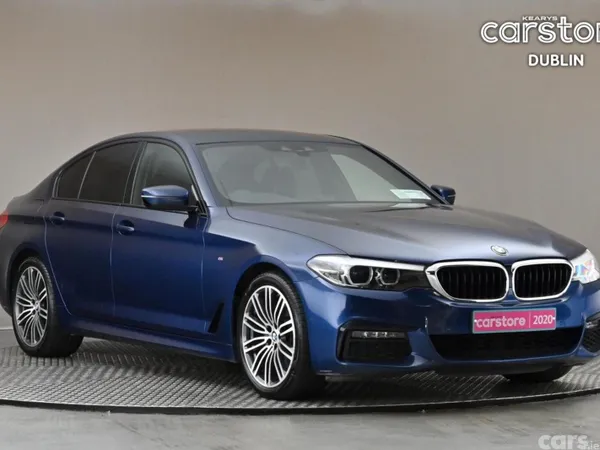 BMW 5-Series Saloon, Diesel, 2020, Blue