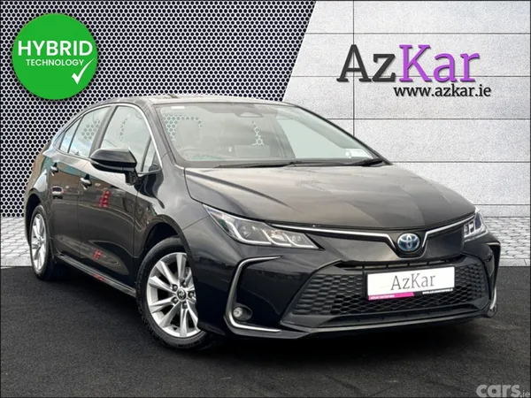 Toyota Corolla Saloon, Petrol Hybrid, 2023, Black