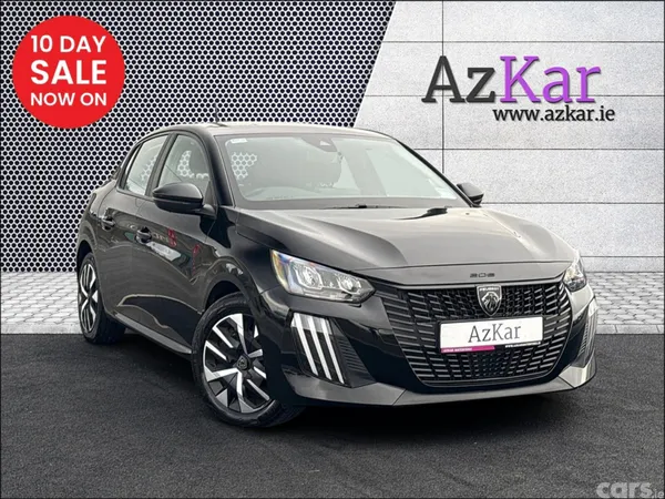 Peugeot 208 Hatchback, Petrol, 2024, Black