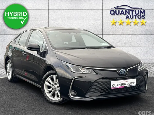 Toyota Corolla Saloon, Petrol Hybrid, 2023, Black