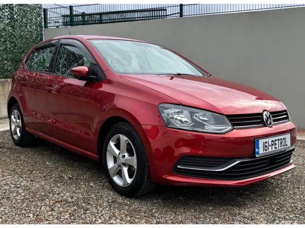 Volkswagen Polo Hatchback, Petrol, 2016, Red