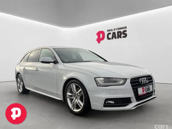 Audi A4 Estate, Petrol, 2015, White