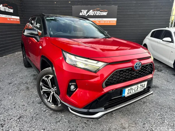 Toyota RAV4 SUV, Petrol Plug-in Hybrid, 2022, Red