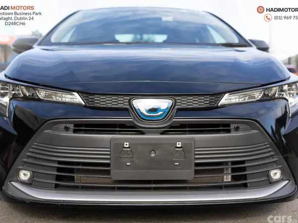 Toyota Corolla Saloon, Petrol Hybrid, 2023, Black