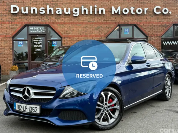 Mercedes-Benz C-Class Saloon, Diesel, 2018, Blue