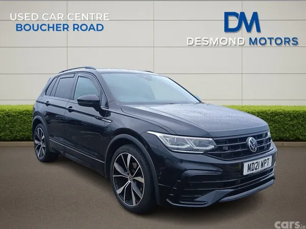Volkswagen Tiguan SUV, Diesel, 2021, Black