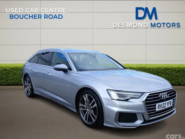 Audi A6 Estate, Diesel Hybrid, 2022, Silver
