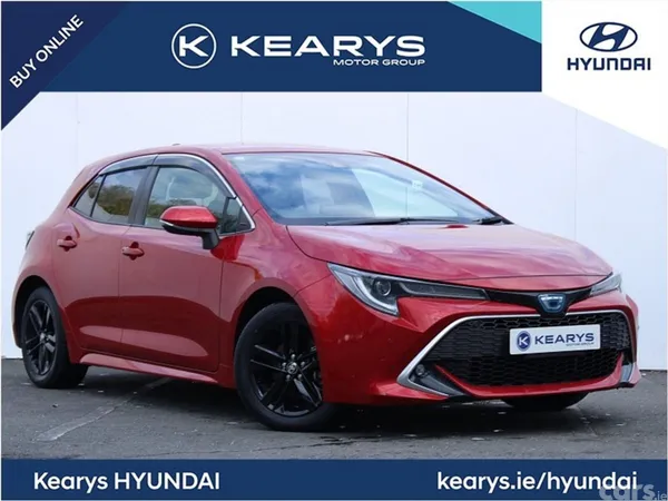 Toyota Corolla Hatchback, Petrol Hybrid, 2021, Red