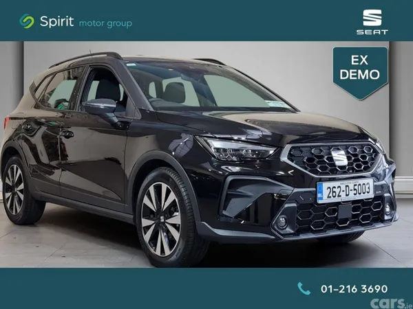 SEAT Arona SUV, Petrol, 2026, Black
