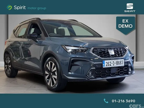 SEAT Arona SUV, Petrol, 2026, Blue