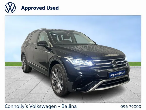 Volkswagen Tiguan Allspace SUV, Diesel, 2024, Black