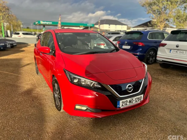 Nissan Leaf Hatchback, Electric, 2021, Red