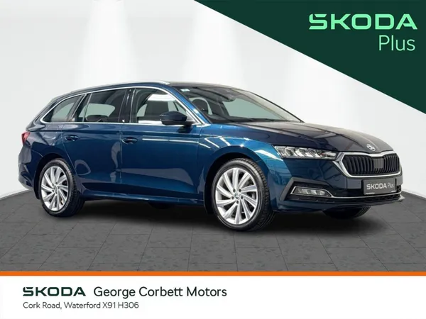 Skoda Octavia Estate, Petrol, 2023, Blue