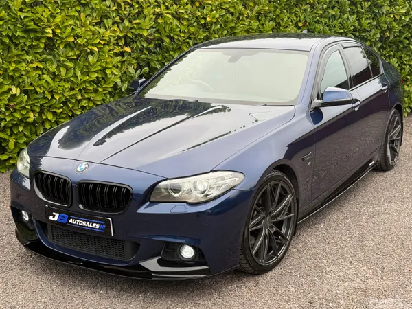 BMW 5-Series Saloon, Diesel, 2015, Blue