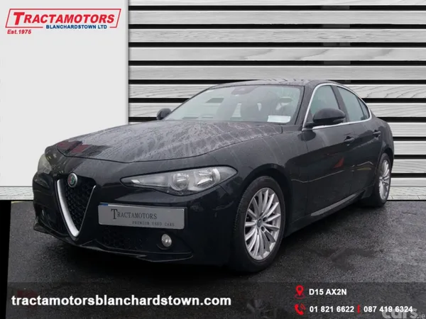 Alfa Romeo Giulia Saloon, Diesel, 2019, Black