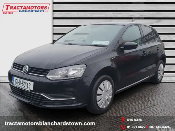 Volkswagen Polo Hatchback, Petrol, 2017, Black