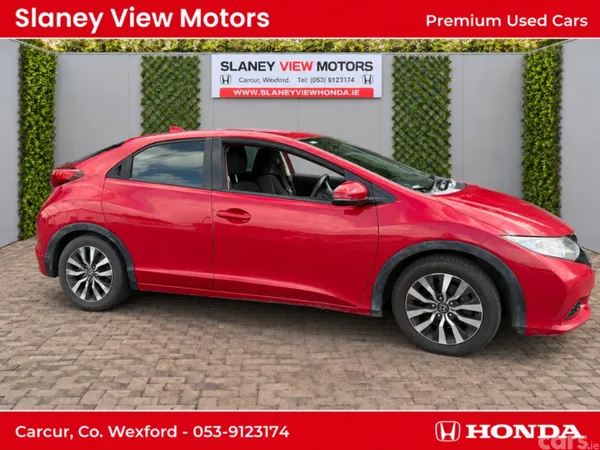 Honda Civic Hatchback, Diesel, 2014, Red