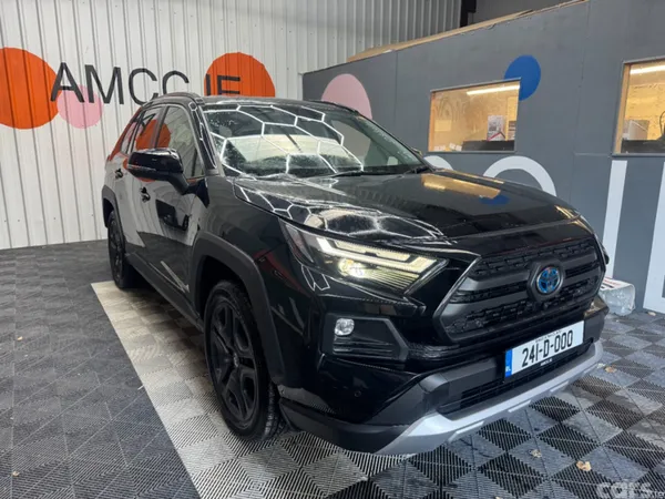 Toyota RAV4 SUV, Petrol Hybrid, 2024, Black