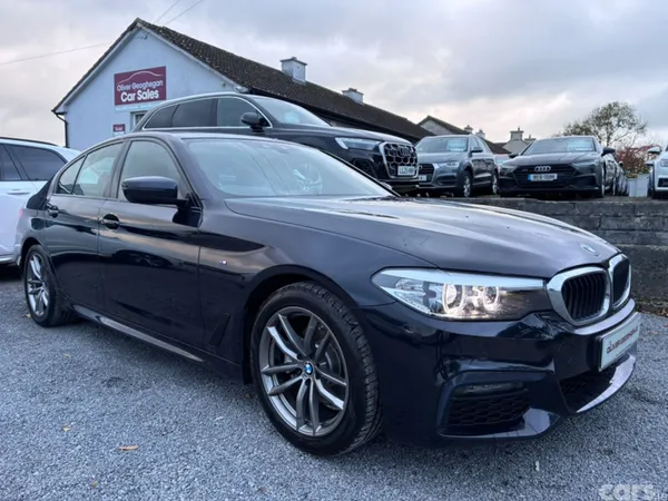 BMW 5-Series Saloon, Diesel, 2019, Black