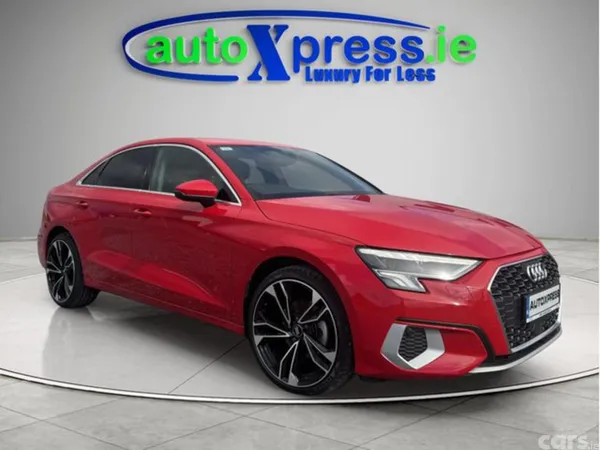 Audi A3 Saloon, Petrol, 2022, Red