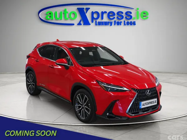 Lexus NX SUV, Petrol Hybrid, 2023, Red