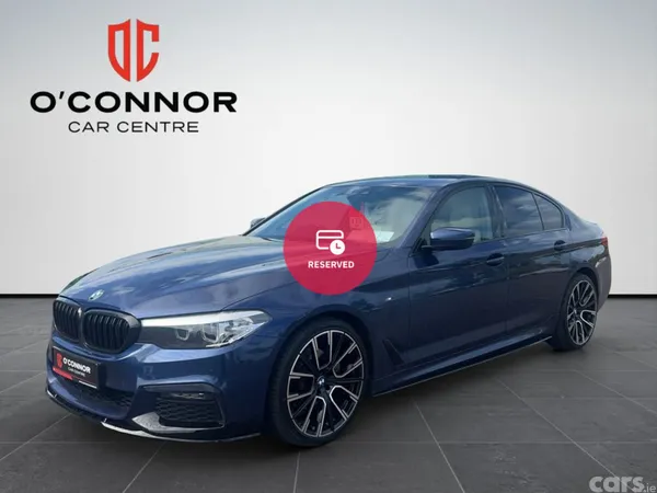 BMW 5-Series Saloon, Diesel, 2020, Blue