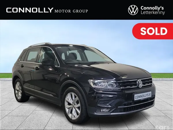 Volkswagen Tiguan SUV, Diesel, 2019, Black