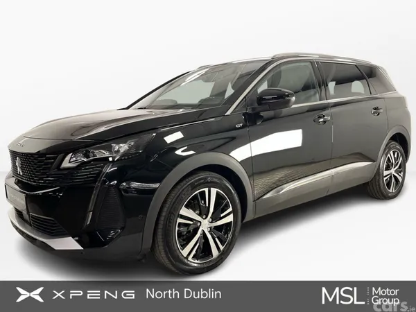 Peugeot 5008 MPV, Petrol Hybrid, 2024, Black