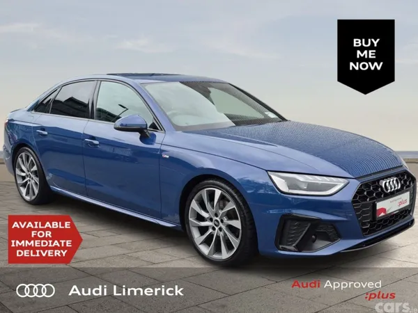 Audi A4 Saloon, Diesel, 2023, Blue
