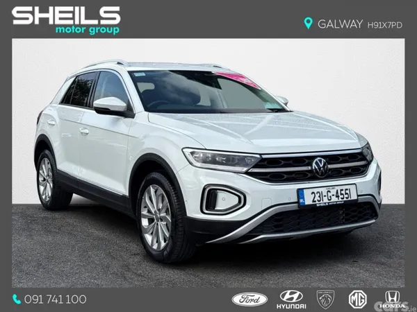 Volkswagen T-Roc SUV, Diesel, 2023, White