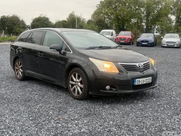 Toyota Avensis Estate, Diesel, 2009, Black