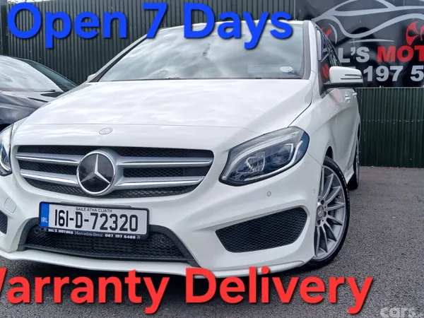 Mercedes-Benz B-Class SUV, Petrol, 2016, White