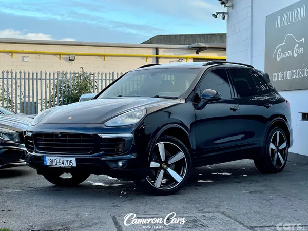 Porsche Cayenne SUV, Diesel, 2018, Black