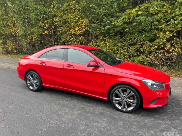 Mercedes-Benz CLA Coupe, Petrol, 2018, Red
