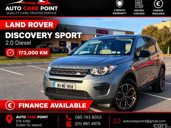 Land Rover Discovery Sport SUV, Diesel, 2016, Grey
